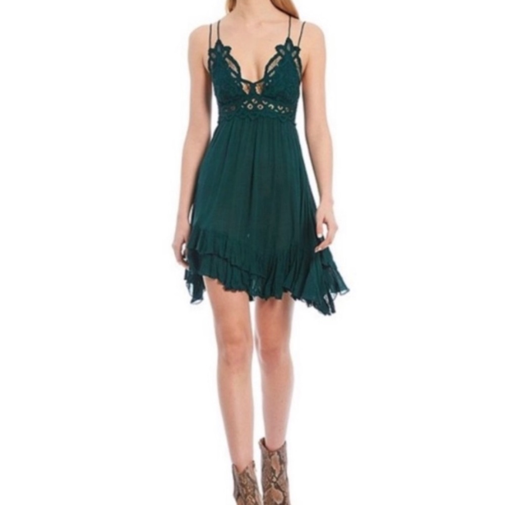Free People Adella Slip Dress